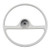 Original Reproduction Ivory Steering Wheel Fits  50-64 Truck, Station Wagon, Jeepster