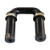 Front Leaf Spring Shackle Kit (Left Hand Thread) Fits  46-56 Truck, Station Wagon (greasable)