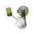 Fuel Tank Sending Unit  (24 volt)  Fits 52-66 M38A1 (packard, rubber connections)