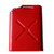 Universal Jerry Can with 5 Gallon Capacity in Gloss Red  Fits  All Jeep Vehicles