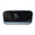 Metal Rear View Rectangular Mirror (Black) Fits 41-53 MB, GPW, CJ-2A