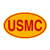 New Red on Yellow USMC Euro Decal  Fits  41-71 Jeep & Willys