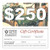 $250 Gift Certificate to Kaiser Willys