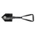 Tri Fold Recovery Shovel (black) Fits: 41-71 Jeep & Willys