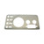 Gauge Cover in Stainless Steel  Fits  76-86 CJ