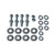 Front Fender to Cowl Hardware Kit Fits 41-53 MB, GPW, CJ-2A, 3A