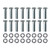 Steering Arm & King Pin Bearing Cap Hardware Kit Fits  46-64 Truck, Station Wagon