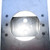 US Made Passenger Side Tail Light Panel with Center Recess Hole Fits 46-71 CJ-2A, 3A, 3B, 5, M38, M38A1
