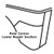 US Made Rear Quarter Panel Corner Repair Panel for Drivers Side Fits 46-64 CJ-2A, 3A, 3B, M38