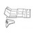 US Made Toeboard Support for Passenger Side Fits 76-86 CJ-5, 7, 8
