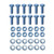 Top Bow Bracket Hardware Kit Fits: 46-64 CJ-2A, 3A, 3B