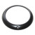 Black Headlight Bezel Fits 46-53 CJ-2A, 3A