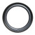 Black Headlight Bezel Fits 46-53 CJ-2A, 3A