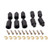 Rubber Packard Connector Set (female) Fits 50-66 M38, M38A1 (packard, rubber connections)