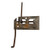 Take Out "Drop Down" Accelerator Pedal and Linkage Assembly Fits 66-71 CJ-5 with V6-225 engine