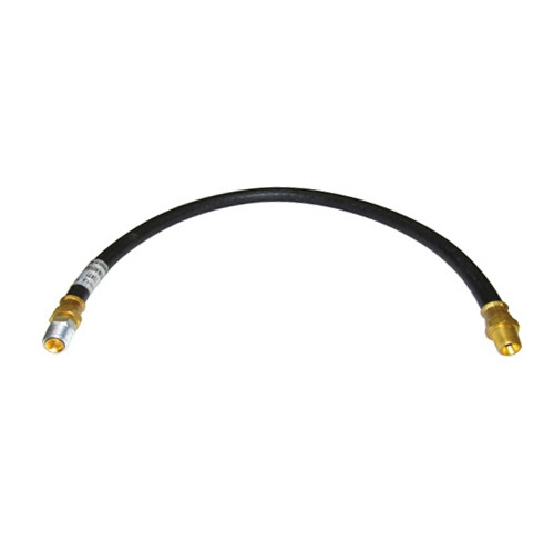 Oil Filter Outlet Hose 19" Fits  50-55 Station Wagon, Jeepster with 6-161 L engine