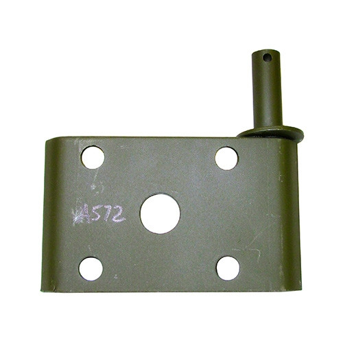 Rear Passengers Side Lower Shock Mount Plate (import) Fits  41-45 MB, GPW