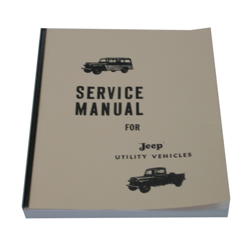Mechanics (service) Manual (273 pages) Fits  50-64 Truck, Station Wagon