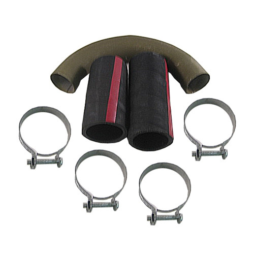 Lower Radiator Hose Kit Fits  41-49 MB, GPW, CJ-2A with 4-134 L engine