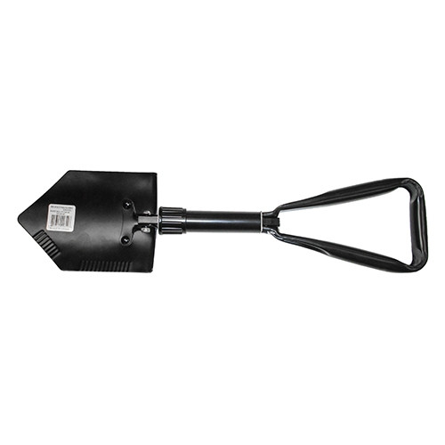 Tri Fold Recovery Shovel (black) Fits: 41-71 Jeep & Willys