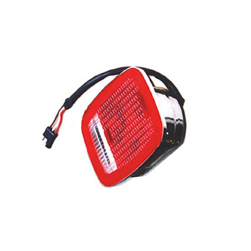 Driver Side Tail Lamp in Chrome  Fits  76-80 CJ