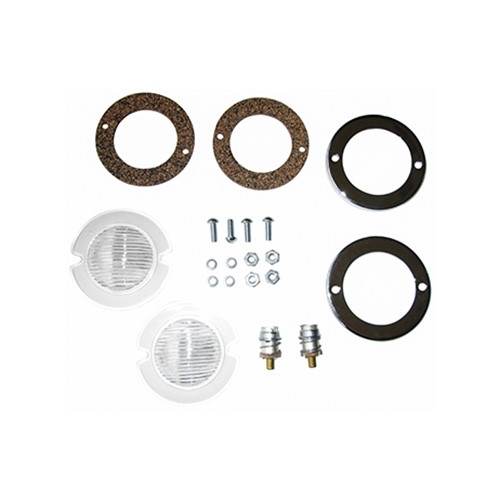 Replacement Parking Light Kit Fits  46-53 CJ-2A, 3A