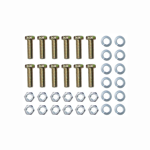 Rear Brake Backing Plate to Axle Flange Hardware Kit Fits  43-71 MB, GPW, CJ-2A, 3A, 3B, 5, M38, Station Wagon