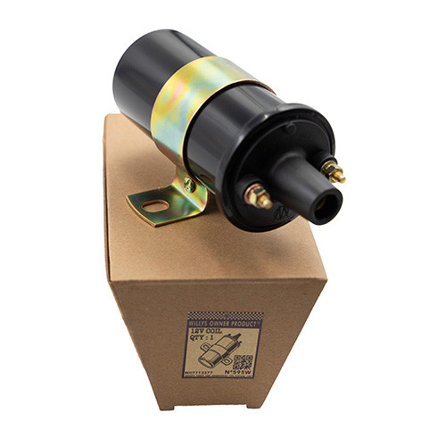 Replacement Ignition Coil 12 volt w/"WO" Stamping Fits 41-71 Jeep & Willys