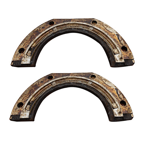 NOS Steering Knuckle Seal Plate Kit (rubber) Fits 41-71 MB, GPW, CJ-2A, 3A, 3B, 5, M38, M38A1, Jeepster Commando