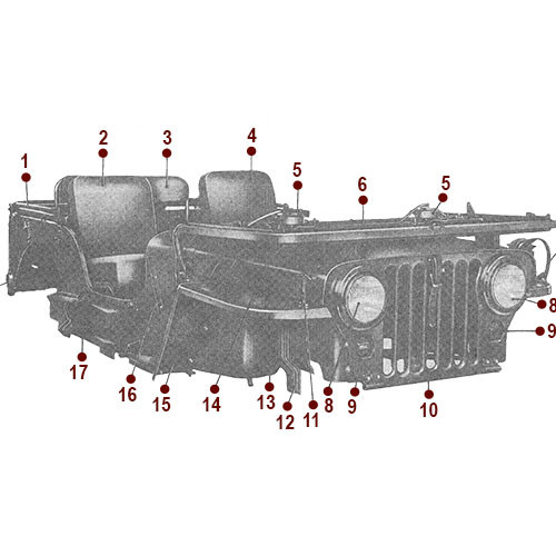 Body - Right Front View - 50-52 M38