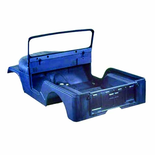 Body Tub Kit (Steel Tub, Fenders, Hood, & Windshield Frame)  Fits  55-71 CJ-6