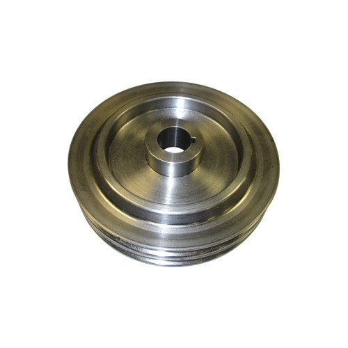 US Made Double Groove Crankshaft Pulley (6-3/8" diameter) Fits 41-71 Jeep & Willys with 4-134 engine