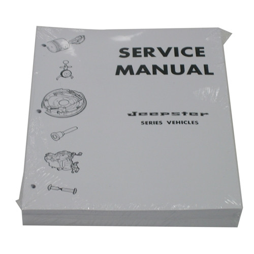 Mechanics (service) Manual (508 pages) Fits  66-73 Jeepster Commando