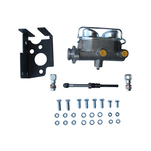Disc Brake Dual Reservoir Master Cylinder Kit Fits  41-71 MB, GPW, CJ-2A, 3A, 3B, 5, M38, A1