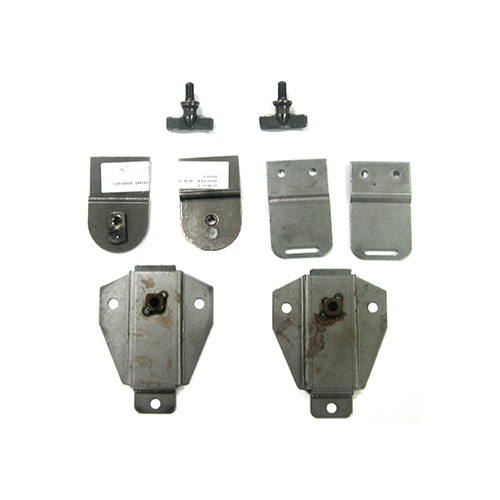 US Made Top Bow 8 Piece Bracket Set Fits 52-66 M38A1