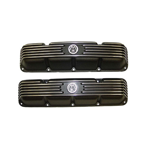 Aluminum Valve Cover Pair  Fits  81-86 CJ with AMC V8