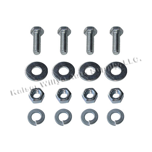 Windshield Pivot Bracket to Cowl Hardware Kit Fits  49-64 CJ-3A, 3B