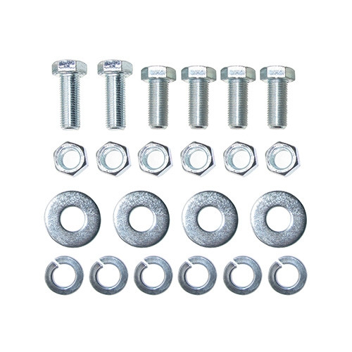 Rear Crossmember to Frame Hardware Kit Fits  48-64 CJ-2A, 3A, 3B
