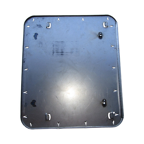 US Made Seat Frame Bottom Pan (with Upholstery Hooks - 2 required)  Fits 46-64 CJ-2A, 3A, 3B (for driver or passenger side)