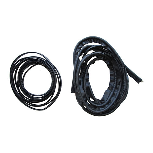 US Made Complete Door Surround Wireon & Wind Lace Kit (Black) Fits 46-64 Truck, Station Wagon