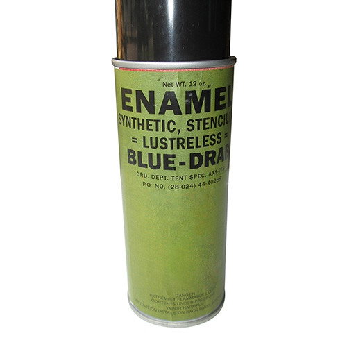 Lusterless Flat Blue Drab Paint (Rattle Can) Fits 41-71 Jeep & Willys