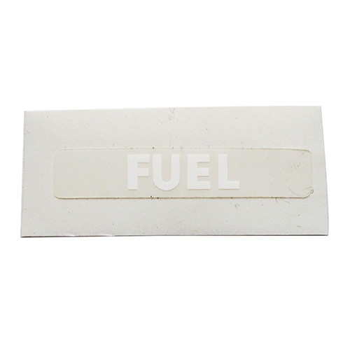 "Fuel" Decal Fits 41-71 Jeep & Willys