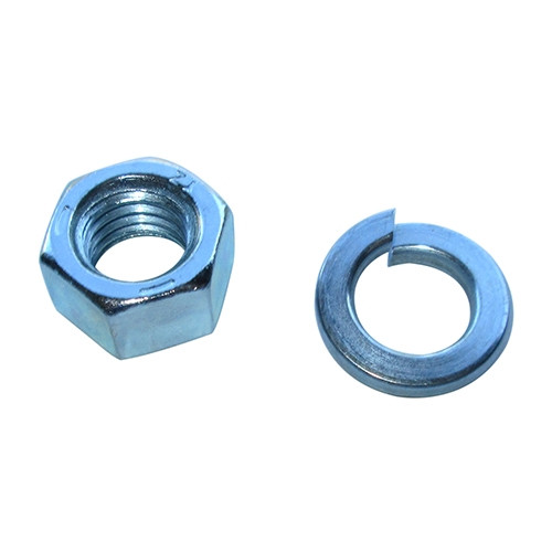 Upper Brake Shoe Adjusting Eccentric Nut & Lockwasher Fits 41-71 MB, GPW, CJ-2A, 3A, 3B, 5, M38, M38A1