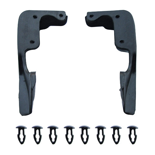 Door Lock Pillar Seal Set Fits 66-71 Jeepster Commando