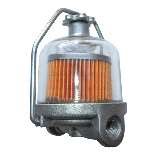 Inline Fuel Filter Kit with Glass Bowl Fits 41-71 Jeep & Willys