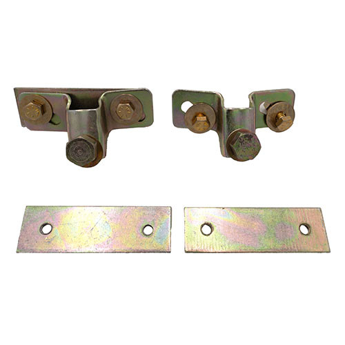 Original Reproduction Windshield Cowl Pivot Bracket Kit (pair) Fits 53-64 CJ-3B, DJ-3A