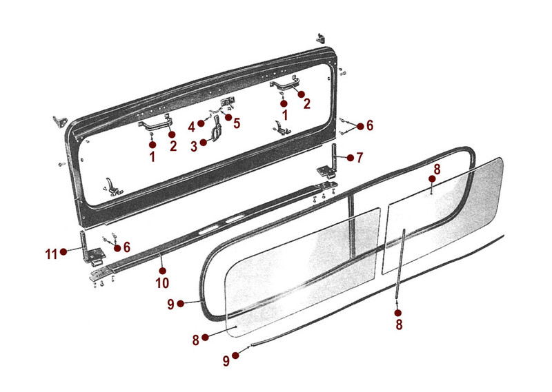 Body - Windshield - 52-71 M38A1