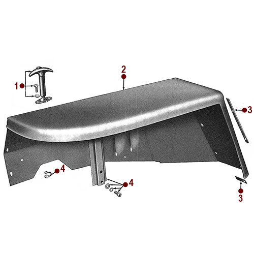 Body - Front Fender - 46-49 CJ-2A
