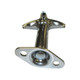Chrome Hood Catch Kit (1 side only)  Fits  41-71 Jeep & Willys