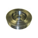 US Made Double Groove Crankshaft Pulley (6-3/8" diameter) Fits 41-71 Jeep & Willys with 4-134 engine